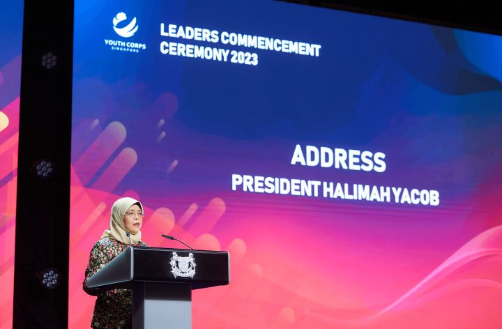 President-Halimah Yacob-at-Youth-Corps-Commencement-2023
